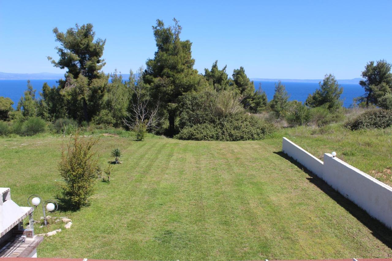 Petra Villa Afytos Buitenkant foto