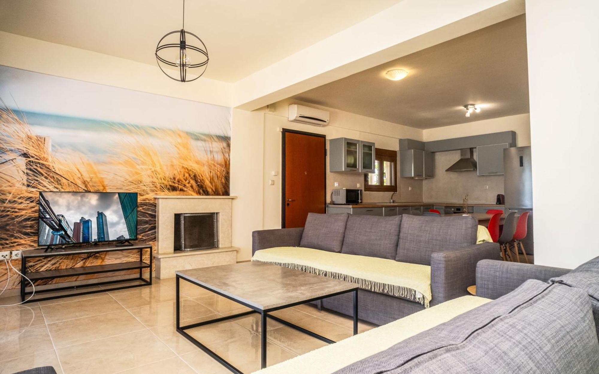 Petra Villa Afytos Buitenkant foto