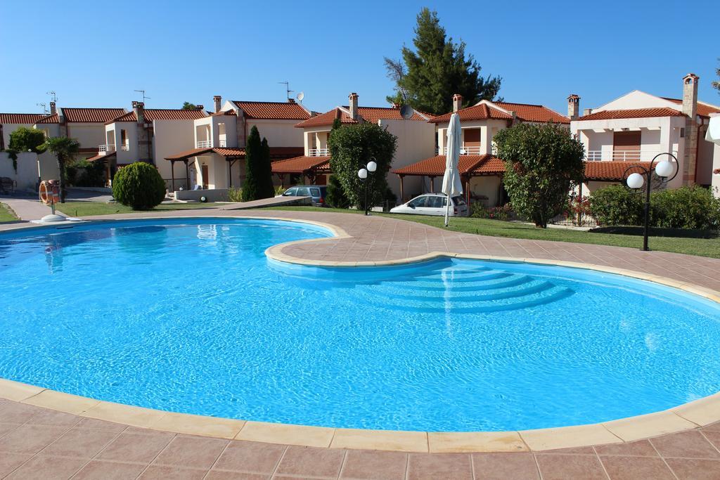 Petra Villa Afytos Buitenkant foto