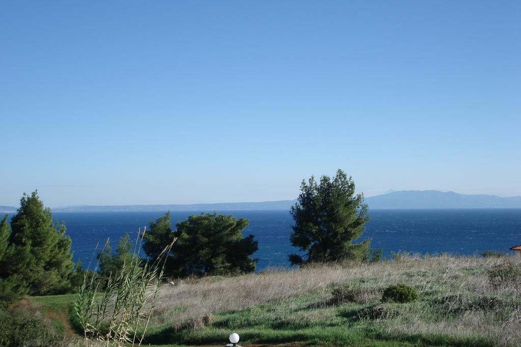 Petra Villa Afytos Buitenkant foto