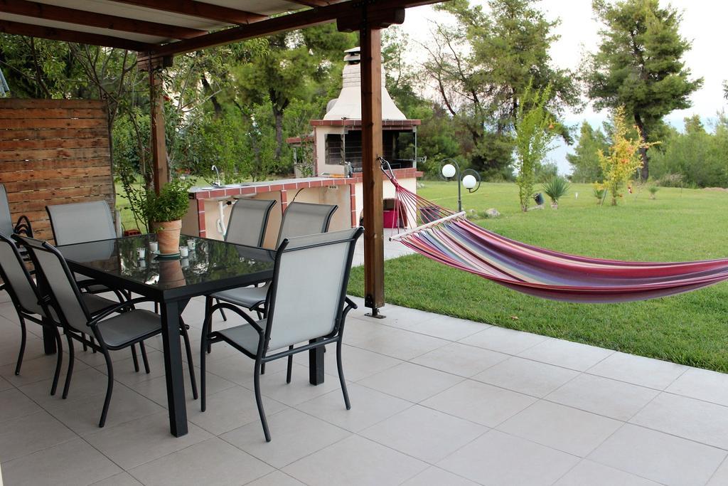 Petra Villa Afytos Buitenkant foto