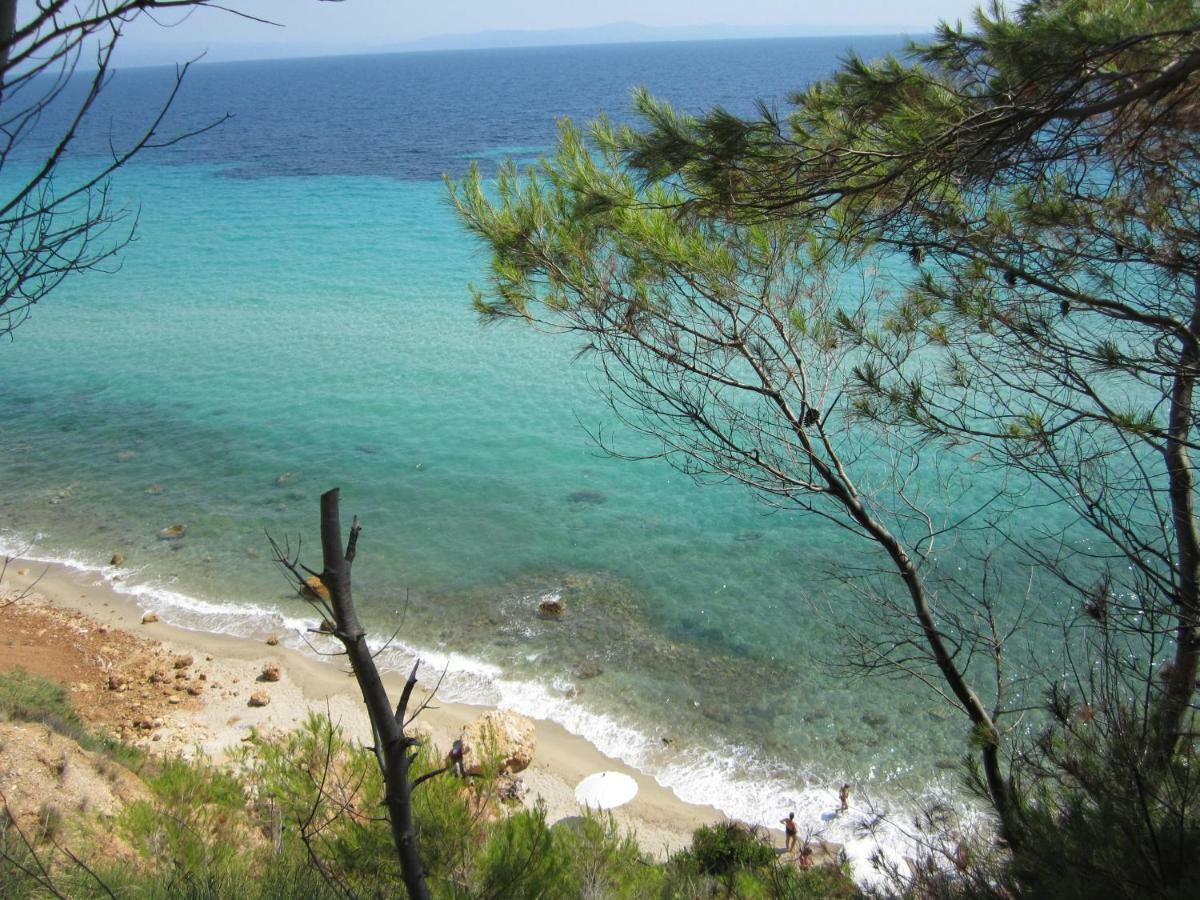 Petra Villa Afytos Buitenkant foto